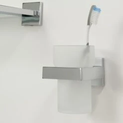 Tiger Bekerhouder Items Hangend Met Beker Chroom 9 Tiger Bekerhouder Items Hangend Met Beker Chroom -Badkamer Verkoop 123 1032