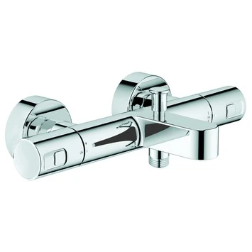 Grohe Thermostatische Badkraan Precision Joy Chroom 15 Cm 3 Grohe Thermostatische Badkraan Precision Joy Chroom 15 Cm