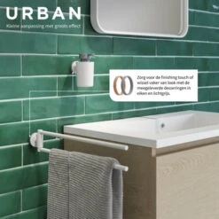 Tiger Handdoekhouder Urban 2-Armig Wit 18 Tiger Handdoekhouder Urban 2-Armig Wit -Badkamer Verkoop 123 1069