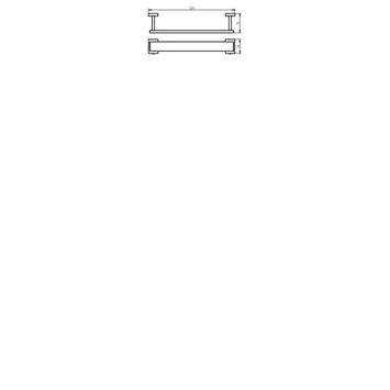 Haceka Handdoekrek Edge Chroom 5 Haceka Handdoekrek Edge Chroom - Afbeelding 3