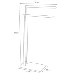 Sealskin Handdoekrek Tube Metaal Chroom 15 Sealskin Handdoekrek Tube Metaal Chroom -Badkamer Verkoop 123 1149