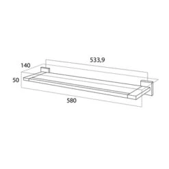 Tiger Planchet Items RVS -Badkamer Verkoop 123 1244