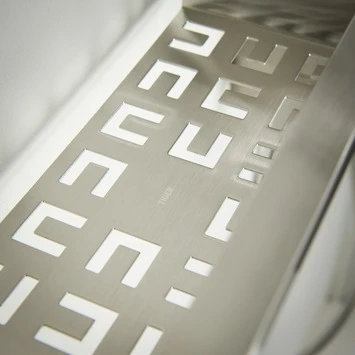 Tiger Wandkorf Items RVS 4 Tiger Wandkorf Items RVS - Afbeelding 2