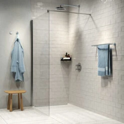 Tiger Noon Hoek Douchemand 22 X 8 X 22 Cm Chroom -Badkamer Verkoop 123 1383