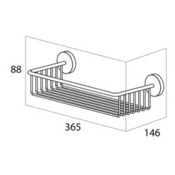 Handson Wandkorf Smart RVS 8 Handson Wandkorf Smart RVS -Badkamer Verkoop 123 1388