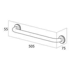 Handson Wandkorf Smart RVS 9 Handson Wandkorf Smart RVS -Badkamer Verkoop 123 1389