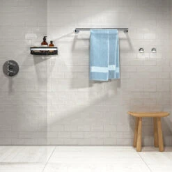 Tiger Noon Douchemand 30 X 8 X 13,8 Cm Chroom 10 Tiger Noon Douchemand 30 X 8 X 13,8 Cm Chroom -Badkamer Verkoop 123 1426