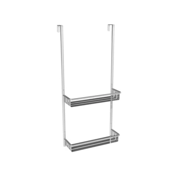 Allibert Coperblink Doucherek Met 2 Plankjes RVS 3 Allibert Coperblink Doucherek Met 2 Plankjes RVS