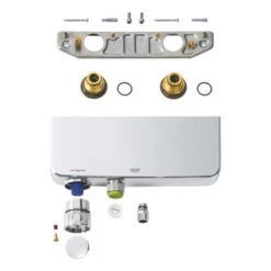 GROHE Thermostatische Douchekraan Grohtherm SmartControl Chroom -Badkamer Verkoop 123 151
