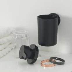 Tiger Zeepdispenser Urban Hangend Zwart 18 Tiger Zeepdispenser Urban Hangend Zwart -Badkamer Verkoop 123 1513