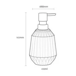 Sealskin Zeepdispenser Arte Zwart -Badkamer Verkoop 123 1568