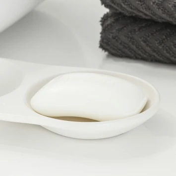 Sealskin Zeepbakje Conical Porselein Wit 5 Sealskin Zeepbakje Conical Porselein Wit - Afbeelding 3