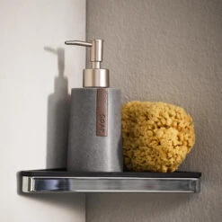 Sealskin Pierra Zeepdispenser Grijs 12 Sealskin Pierra Zeepdispenser Grijs -Badkamer Verkoop 123 1582