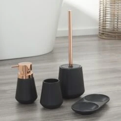 Sealskin Zeepbakje Conical Porselein Zwart 14 Sealskin Zeepbakje Conical Porselein Zwart -Badkamer Verkoop 123 1630