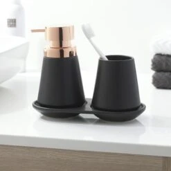 Sealskin Zeepbakje Conical Porselein Zwart 15 Sealskin Zeepbakje Conical Porselein Zwart -Badkamer Verkoop 123 1631