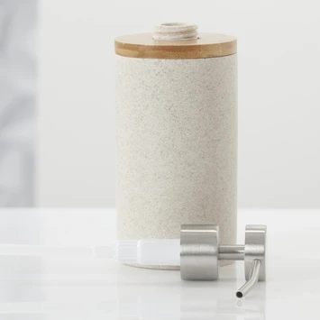 Sealskin Zeepdispenser Grace Zand 6 Sealskin Zeepdispenser Grace Zand - Afbeelding 4