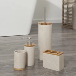 Sealskin Zeepdispenser Grace Zand 17 Sealskin Zeepdispenser Grace Zand -Badkamer Verkoop 123 1646