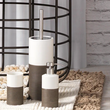 Sealskin Zeepdispenser Doppio Bruin 7 Sealskin Zeepdispenser Doppio Bruin - Afbeelding 5