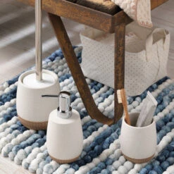 Sealskin Zeepdispenser Braid Wit 15 Sealskin Zeepdispenser Braid Wit -Badkamer Verkoop 123 1705