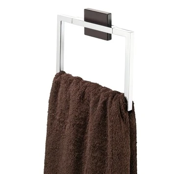 Tiger Zenna Handdoekring Chroom/wenge 3 Tiger Zenna Handdoekring Chroom/wenge