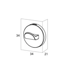 Tiger Haak Klein Noon Zwart 15 Tiger Haak Klein Noon Zwart -Badkamer Verkoop 123 1784