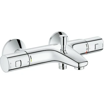 Grohe Thermostatische Badkraan Precision Start Chroom 15 Cm 3 Grohe Thermostatische Badkraan Precision Start Chroom 15 Cm