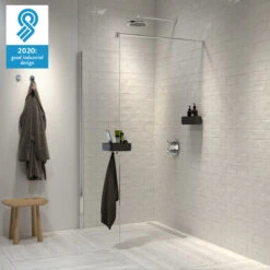 Tiger Douchemand Voor Douchewand 2-store Zwart -Badkamer Verkoop 123 1833