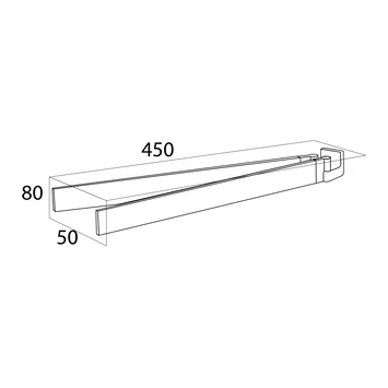 Tiger Handdoekrek Ontario Met Draaibare Armen Chroom 4 Tiger Handdoekrek Ontario Met Draaibare Armen Chroom - Afbeelding 2