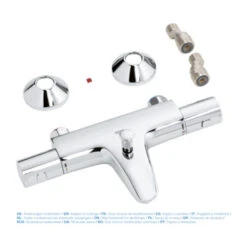Grohe Thermostatische Badkraan Precision Start Chroom 15 Cm 9 Grohe Thermostatische Badkraan Precision Start Chroom 15 Cm -Badkamer Verkoop 123 184