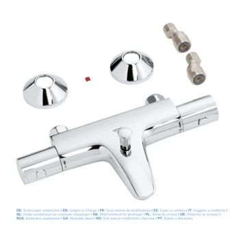 Grohe Thermostatische Badkraan Precision Start Chroom 15 Cm 5 Grohe Thermostatische Badkraan Precision Start Chroom 15 Cm - Afbeelding 3