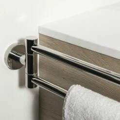 Tiger Dubbel Handdoekrek Boston Met Draaibare Armen Chroom -Badkamer Verkoop 123 1841