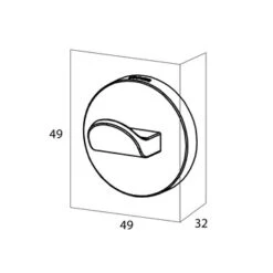 Tiger Handdoekhaak Noon Groot Zwart 13 Tiger Handdoekhaak Noon Groot Zwart -Badkamer Verkoop 123 1855