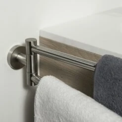 Tiger Dubbel Handdoekrek Boston Met Draaibare Armen RVS -Badkamer Verkoop 123 1910