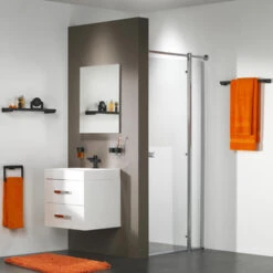 Tiger Dubbele Bekerhouder Nomad Hangend Met Bekers Zwart -Badkamer Verkoop 123 1957