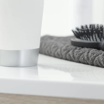 Sealskin Tandenborstelhouder Glossy Zilver 7 Sealskin Tandenborstelhouder Glossy Zilver - Afbeelding 5