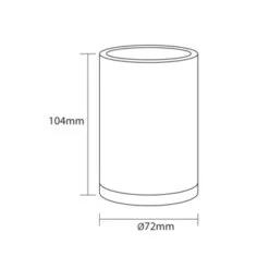 Sealskin Beker Grace Wit -Badkamer Verkoop 123 2033