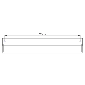 Sealskin Brix Wandrek Met Handdoekrek 55 Cm Wit 11 Sealskin Brix Wandrek Met Handdoekrek 55 Cm Wit - Afbeelding 9