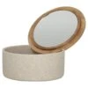 Sealskin Spiegeldoosje Grace Zand -Badkamer Verkoop 123 2129