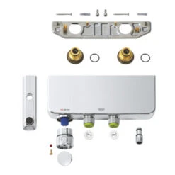 GROHE Thermostatische Badkraan Grohtherm SmartControl Chroom -Badkamer Verkoop 123 231