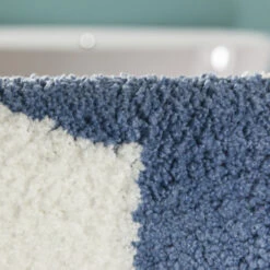 Sealskin Badmat Littera Blauw 90x60 Cm -Badkamer Verkoop 123 2344