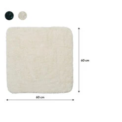 Sealskin Badmat Angora 60x60cm Off-white 13 Sealskin Badmat Angora 60x60cm Off-white -Badkamer Verkoop 123 2369