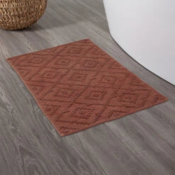 Sealskin Badmat Aztec 60x90cm Donkerroze 17 Sealskin Badmat Aztec 60x90cm Donkerroze -Badkamer Verkoop 123 2381