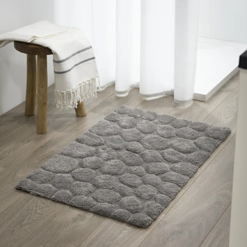 Sealskin Pebbles Badmat Grijs 60 X 90 Cm 6 Sealskin Pebbles Badmat Grijs 60 X 90 Cm - Afbeelding 4