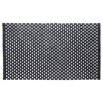 Sealskin Badmat Woodblock 52x90cm Zwart 3 Sealskin Badmat Woodblock 52x90cm Zwart