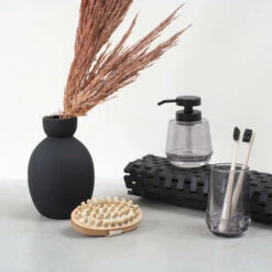 Sealskin Badmat Woodblock 52x90cm Zwart 9 Sealskin Badmat Woodblock 52x90cm Zwart -Badkamer Verkoop 123 2410