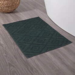 Sealskin Badmat Aztec 60x90cm Donkergroen 13 Sealskin Badmat Aztec 60x90cm Donkergroen -Badkamer Verkoop 123 2418