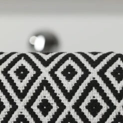 Sealskin Badmat Trellis Zwart 60x90cm -Badkamer Verkoop 123 2446