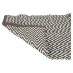 Differnz Badmat Devon Grijs Wit 50x80 Cm -Badkamer Verkoop 123 2458