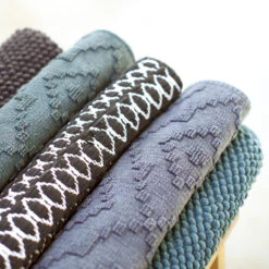 Sealskin Badmat Boho 60x90cm Zwart -Badkamer Verkoop 123 2484