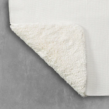 Sealskin Toiletmat Angora 55x60cm Off-white 4 Sealskin Toiletmat Angora 55x60cm Off-white - Afbeelding 2